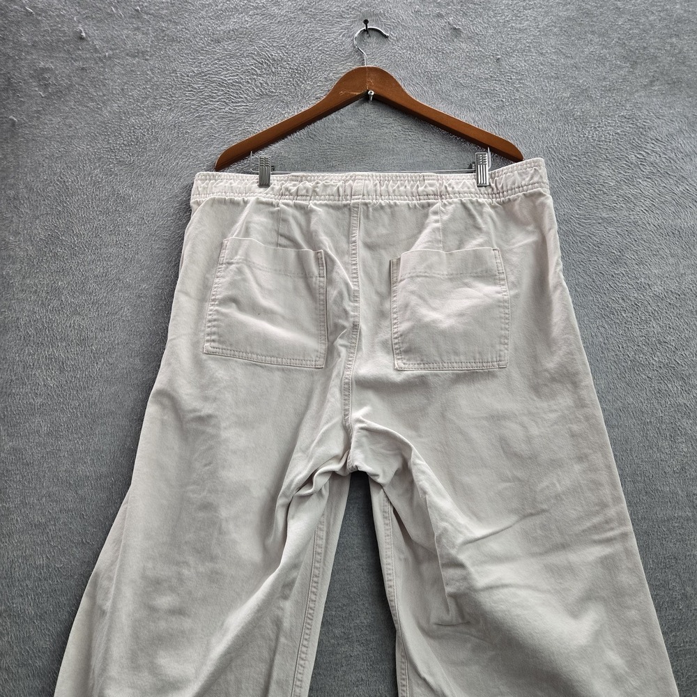 GAP Women Jeans XL Light Pink Denim Wide-Leg High Rise Relaxed - Picture 11 of 11